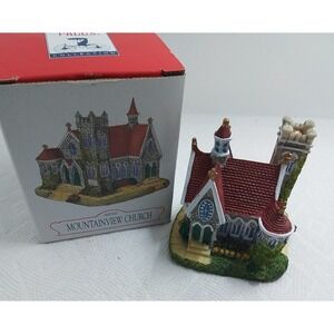 Liberty Falls Collection Mountain view Church  Box Included AH 160 1998
